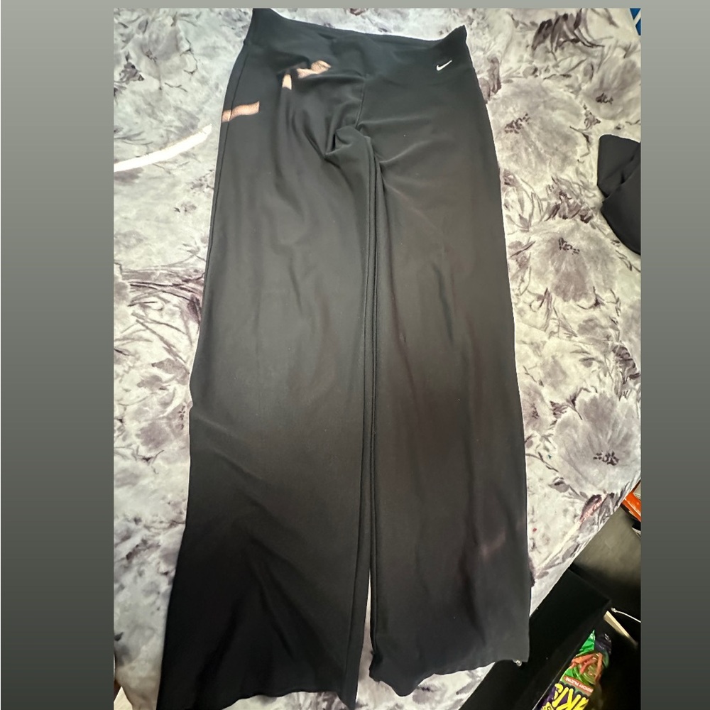Nike Black Wide-Leg Pants